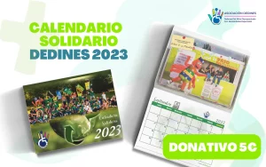 Calendario Solidario Dedines 2023